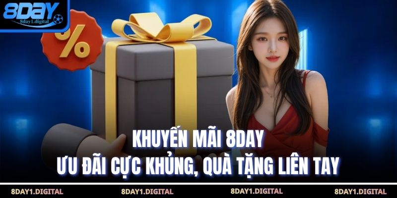 Khuyến Mãi 8Day – Ưu Đãi Cực Khủng, Quà Tặng Liên Tay